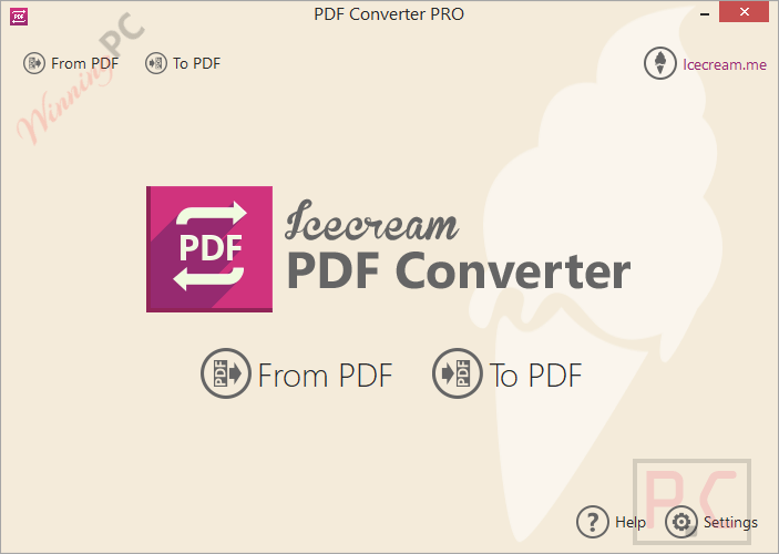 Icecream Pdf Converter Pro Coupon Code Screenshot