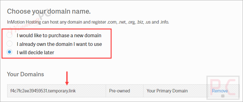 Inmotion Hosting Choose A Domain Name Inmotion Hosting Choose A Domain Name
