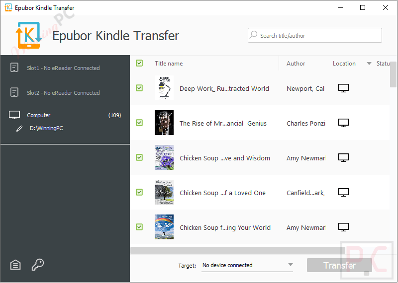 Epubor Kindle Transfer Ebooks On Computer Epubor Kindle Transfer Ebooks On Computer