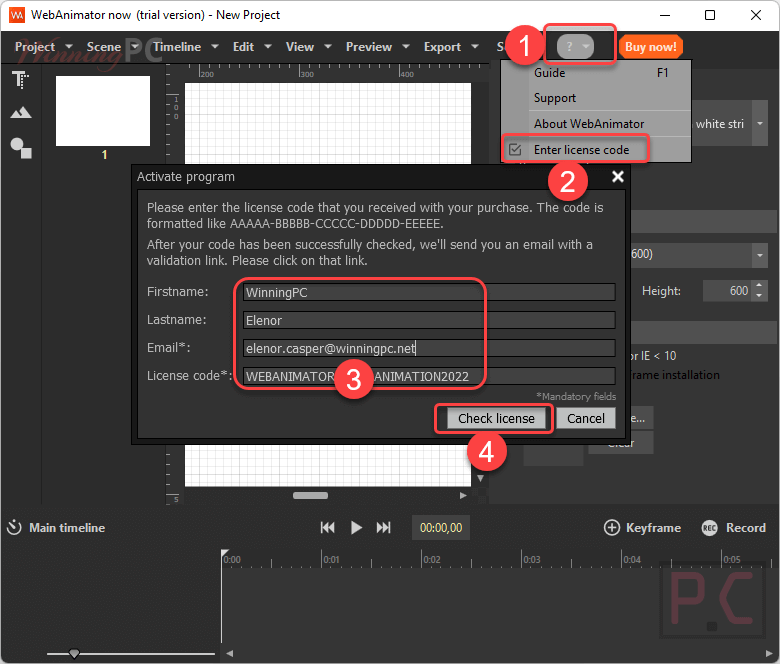 Register Webanimator Now Register Webanimator Now