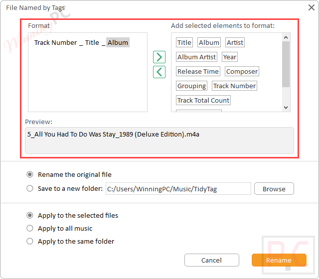Tidytag Music Tag Editor File Named By Tags Tidytag Music Tag Editor File Named By Tags