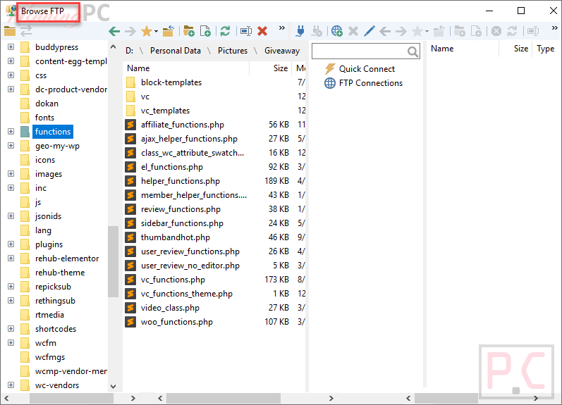 Browse Ftp Blumentals Rapid Php Browse Ftp Blumentals Rapid Php
