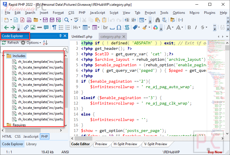 Code Explorer Blumentals Rapid Php Code Explorer Blumentals Rapid Php