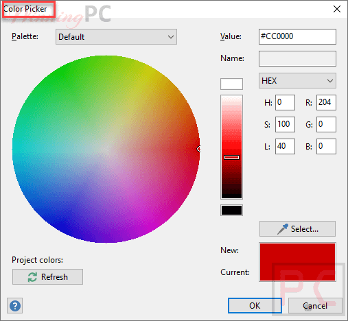 Color Picker Blumentals Rapid Php Color Picker Blumentals Rapid Php