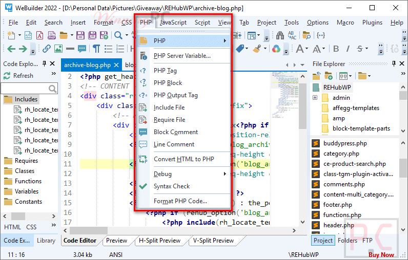 Php Blumentals Webuilder Php Blumentals Webuilder