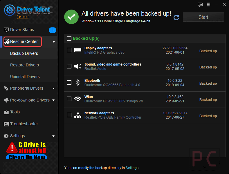 Rescue Center Driver Talent Pro Rescue Center Driver Talent Pro
