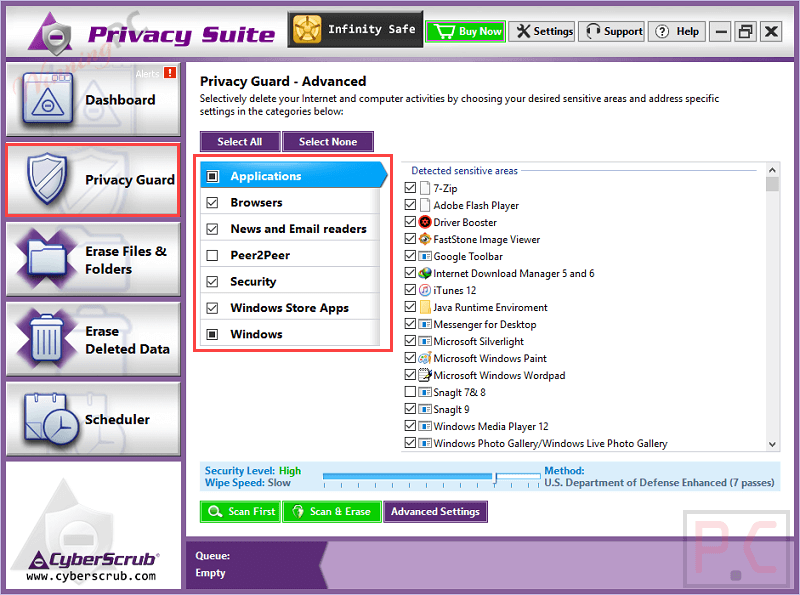 Cyberscrub Privacy Suite Privacy Guard Advanced Cyberscrub Privacy Suite Privacy Guard Advanced