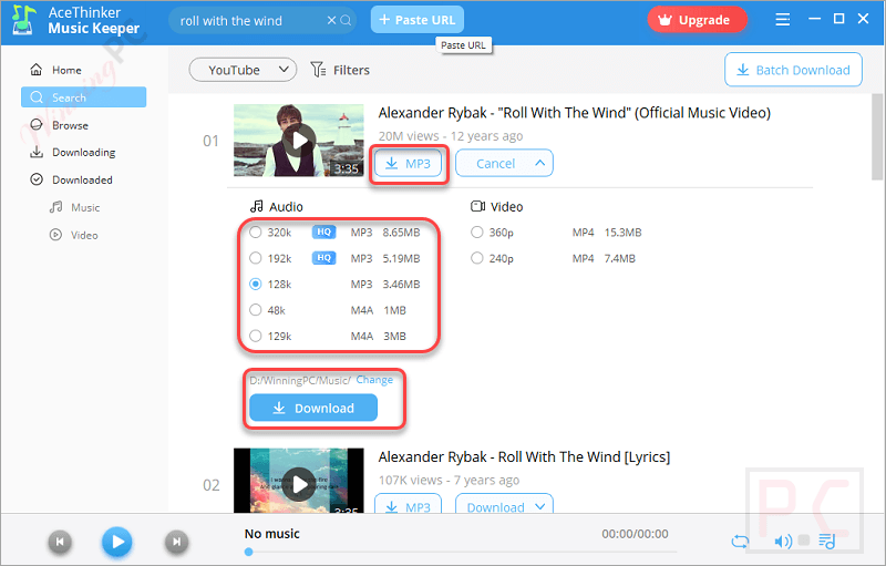 Download By Keyword Acethinker Music Keeper Download By Keyword Acethinker Music Keeper