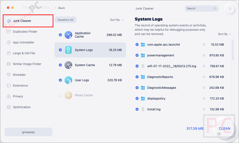 Imymac Powermymac Junk Cleaner