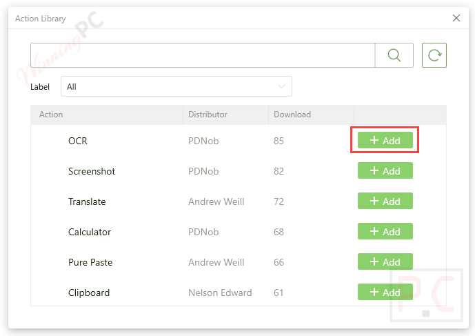 Pdnob Shortcuts Action Library Pdnob Shortcuts Action Library