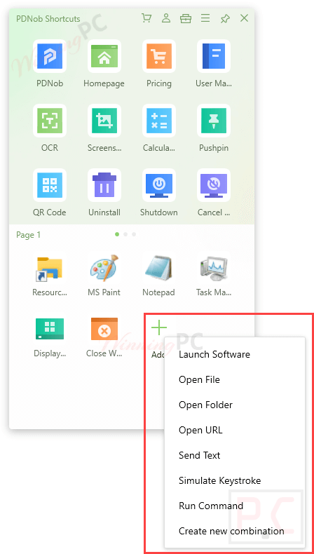 Pdnob Shortcuts Add Shortcut Pdnob Shortcuts Add Shortcut