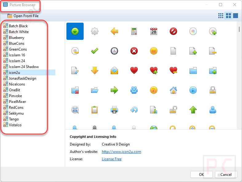 Picture Browser Blumentals Easy Button Menu Maker Picture Browser Blumentals Easy Button Menu Maker