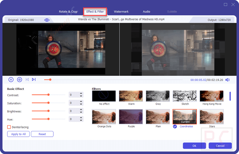 Basic Effect Fonelab Video Converter Ultimate Basic Effect Fonelab Video Converter Ultimate