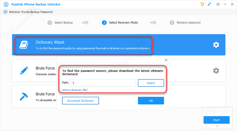 Dictionary Attack Passfab Iphone Backup Unlocker Dictionary Attack Passfab Iphone Backup Unlocker