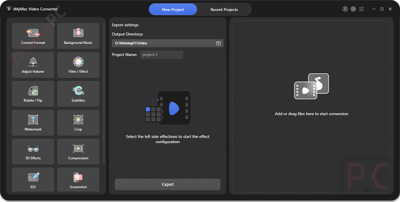 Imymac Video Converter Screenshot Giveaway