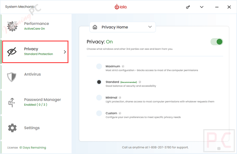 Iolo System Mechanic Privacy Home