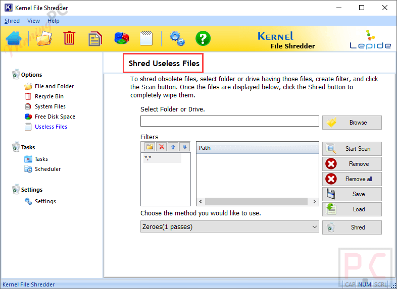 Kernel File Shredder Useless Files Kernel File Shredder Useless Files