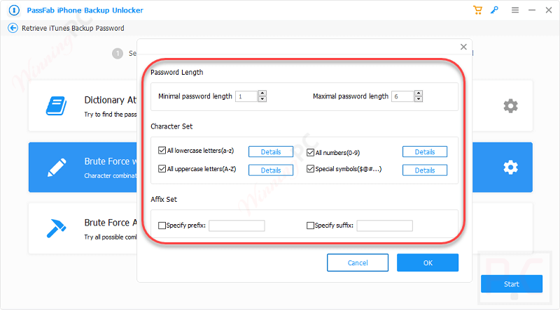 Mask Attack Passfab Iphone Backup Unlocker Mask Attack Passfab Iphone Backup Unlocker