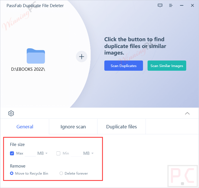 Passfab Duplicate File Deleter Add Folder Passfab Duplicate File Deleter Add Folder