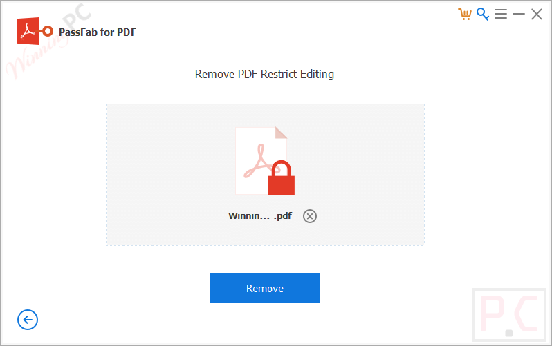 Passfab For Pdf Remove Pdf Restrict Editing