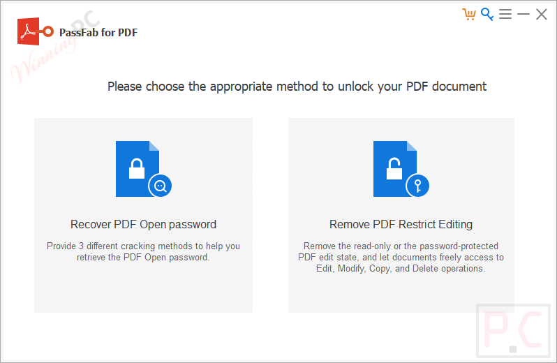 Passfab For Pdf Screenshot