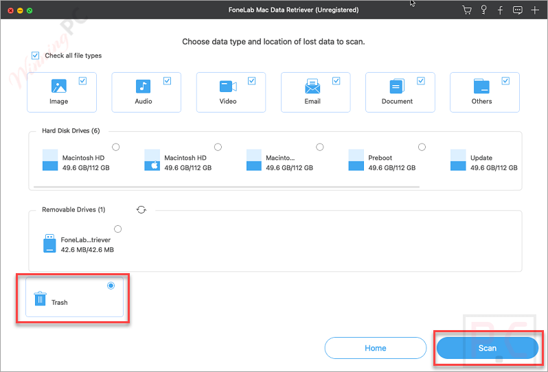 Recover From Trash Fonelab Mac Data Retriever Recover From Trash Fonelab Mac Data Retriever