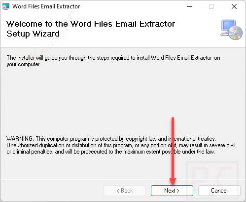 Word Documents Email Extractor Installtion Word Documents Email Extractor Installtion