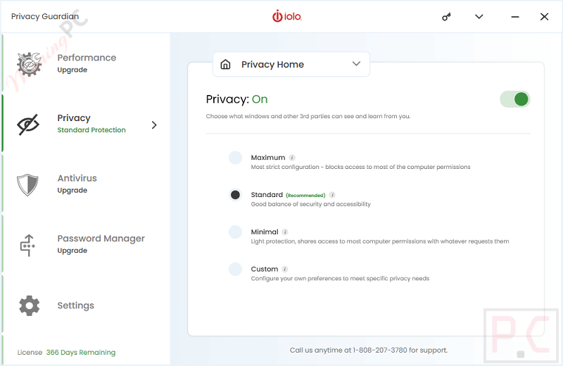 Iolo Privacy Guardian Screenshot 2023 Iolo Privacy Guardian Screenshot
