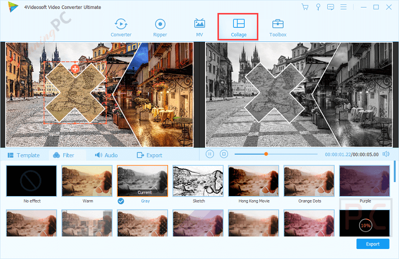 4Videosoft Video Converter Ultimate Collage 4Videosoft Video Converter Ultimate Collage
