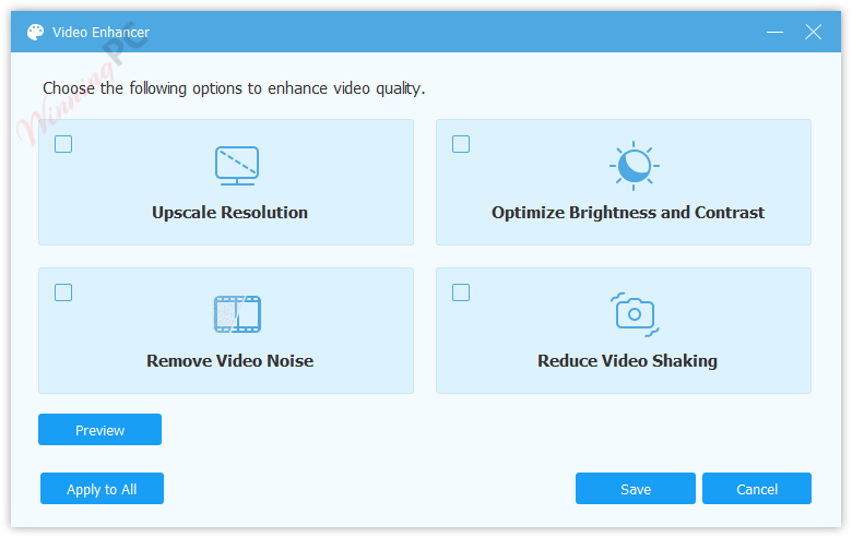4Videosoft Video Converter Ultimate Video Enhancer 4Videosoft Video Converter Ultimate Video Enhancer