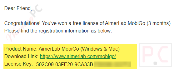 Aimerlab Mobigo License Aimerlab Mobigo License