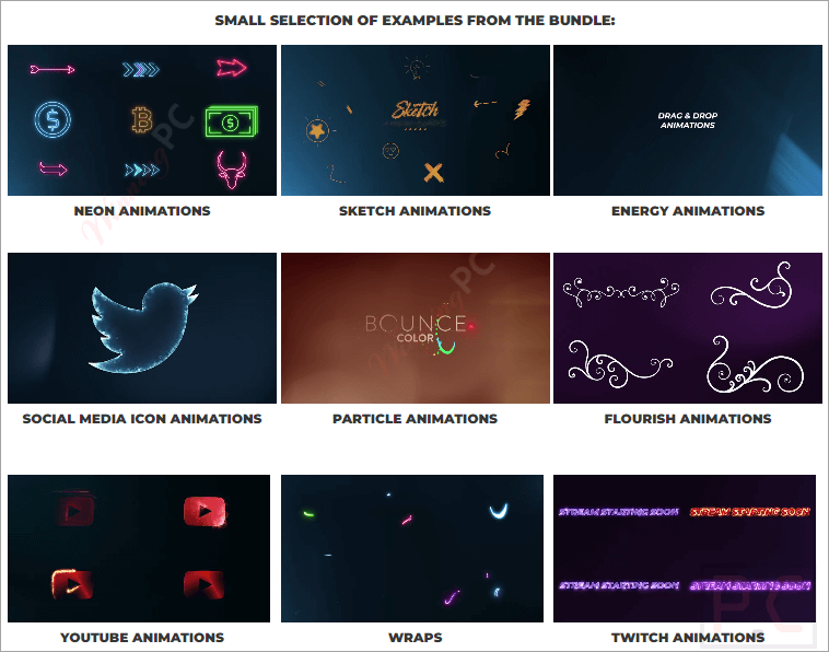 Animated Elements Bundle Animated Elements Bundle