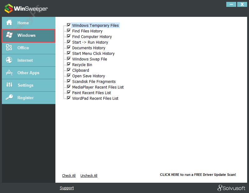 Solvusoft Winsweeper Windows