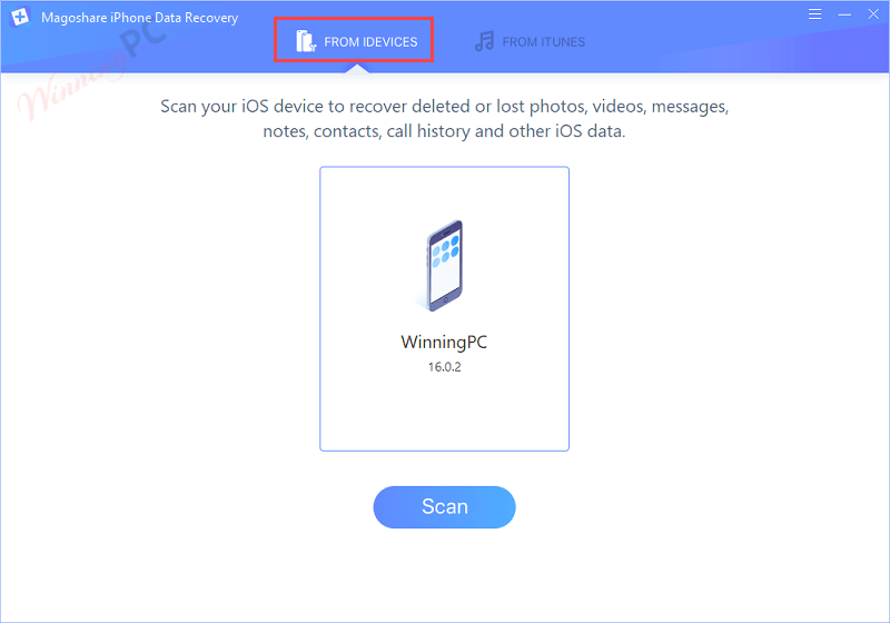 Magoshare Iphone Data Recovery From Idevices