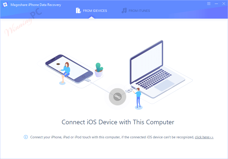 Magoshare Iphone Data Recovery Screenshot