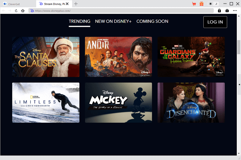 Cleverget Disney Plus Downloader Screenshot