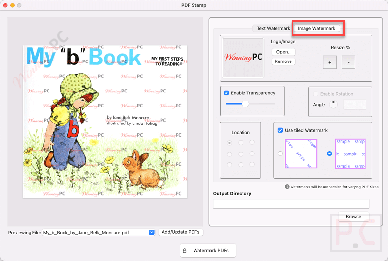 Image Watermark Pdf Stamp
