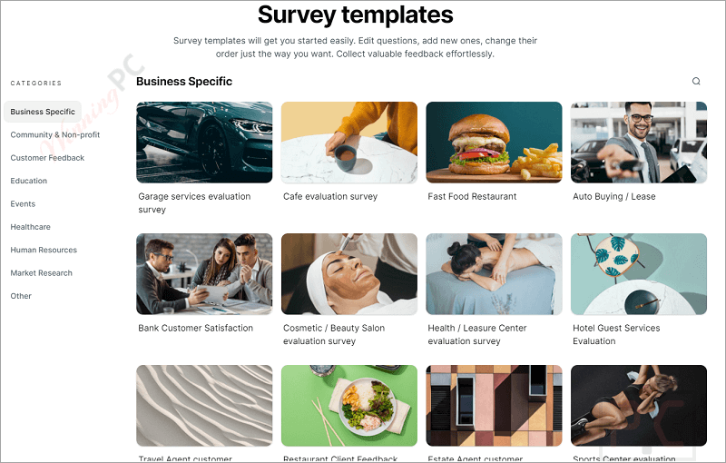 Survey Templates Survio Survey Templates Survio