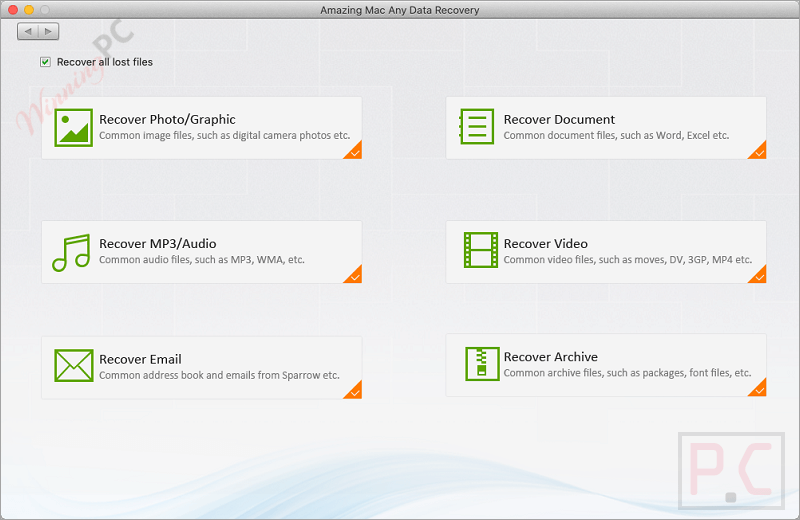 Amazing Mac Any Data Recovery File Types Amazing Mac Any Data Recovery File Types