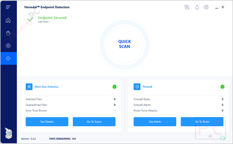 Endpoint Detection Heimdal Premium Security Home