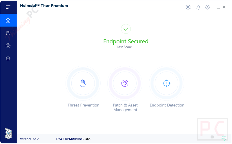 Heimdal Premium Security Home Giveaway Screenshot