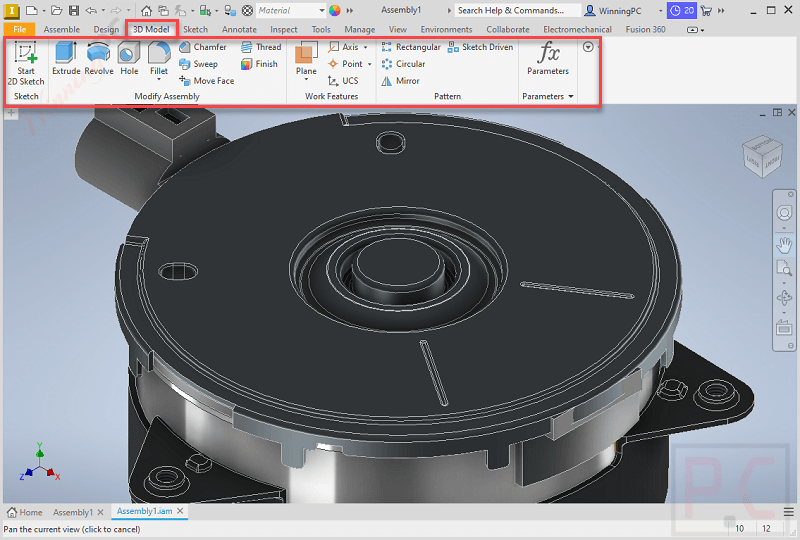 3D Model Autodesk Inventor 3D Model Autodesk Inventor