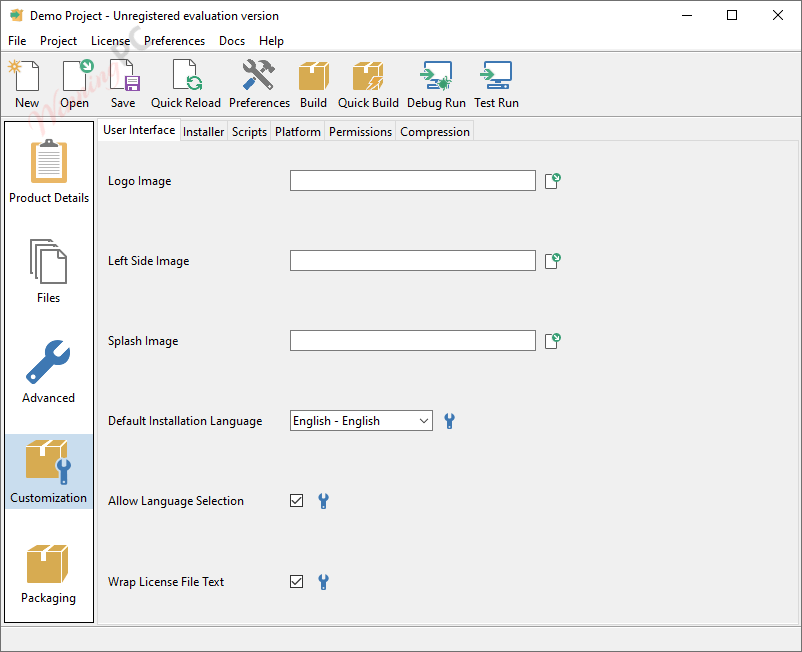 Installbuilder Customization Installbuilder Customization