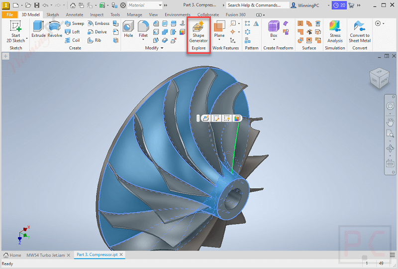 Shape Generate Autodesk Inventor Shape Generate Autodesk Inventor