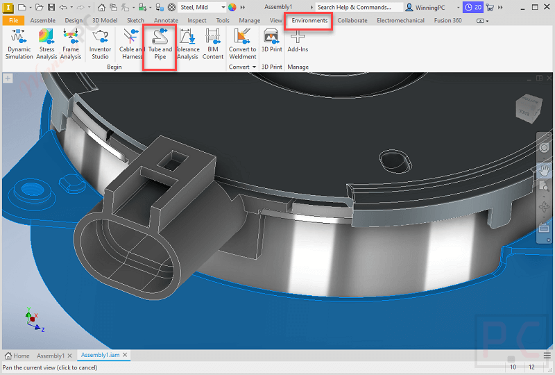Tube And Pipe Autodesk Inventor Tube And Pipe Autodesk Inventor