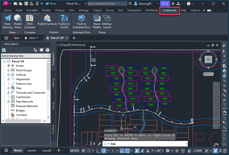 Collaborate Autodesk Civil 3D Collaborate Autodesk Civil 3D