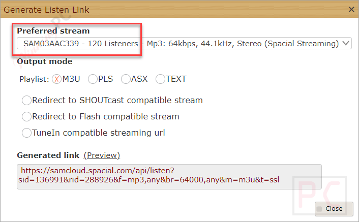 Preferred Stream Sam Broadcaster Cloud Preferred Stream Sam Broadcaster Cloud