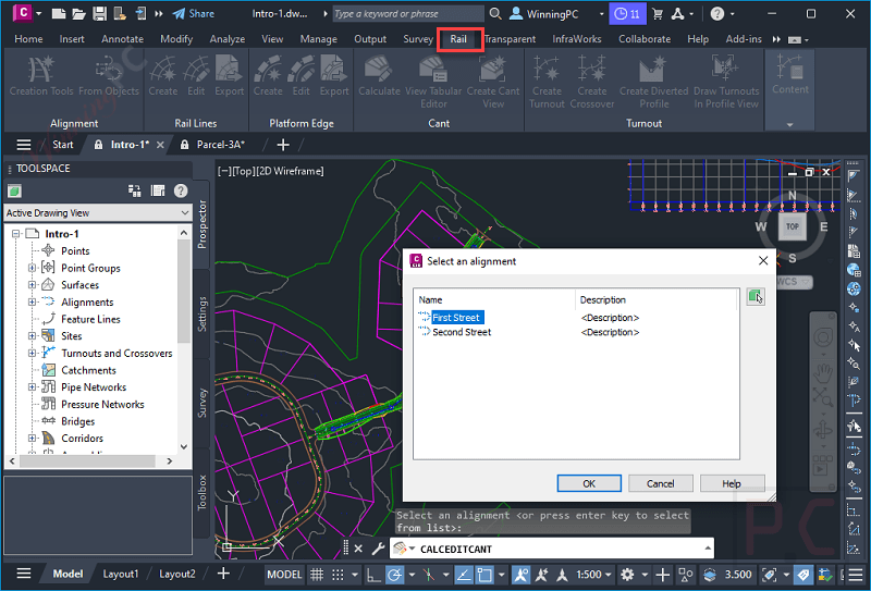 Rail Design Autodesk Civil 3D Rail Design Autodesk Civil 3D