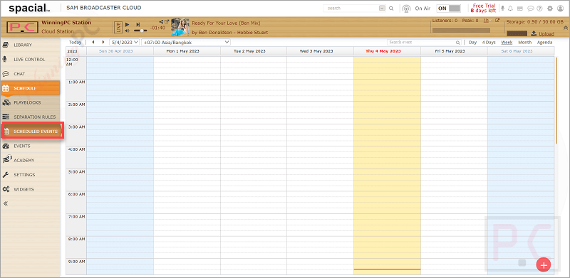 Schedule Sam Broadcaster Cloud Schedule Sam Broadcaster Cloud