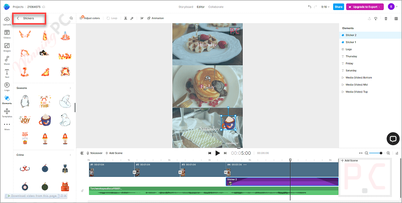 Add Stickers Invideo Add Stickers Invideo